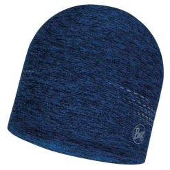 Czapka dla dorosłych Buff Dryflx Beanie. Niebieskie czapki męskie Buff, na zimę, bez wzorów, z elastanu, sportowe. Za 85.99 zł.