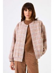 Garcia Kurtka przejściowa w kolorze beżowym rozmiar: XL. Brązowe kurtki damskie Garcia, xl, bez wzorów, bez kaptura. Za 252.99 zł.