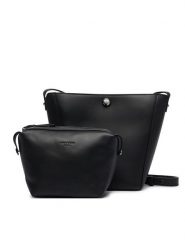 Weekend Max Mara Torebka Kadonna 2625516075 Czarny. Czarne listonoszki damskie Weekend Max Mara, bez wzorów, ze skóry, bez dodatków. Za 1,739.00 zł.