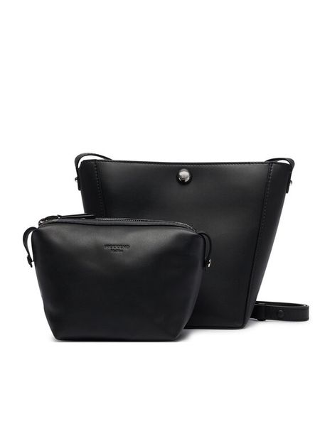 Weekend Max Mara Torebka Kadonna 2625516075 Czarny. Czarne listonoszki damskie Weekend Max Mara, bez wzorów, ze skóry, bez dodatków. Za 1,739.00 zł.