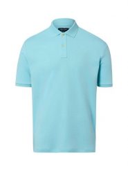 Andrew James koszulka polo Mężczyźni Bawełna niebieski, L. Niebieskie koszulki polo męskie Andrew James, l, bez wzorów, z bawełny, bez ramiączek. Za 99.95 zł.