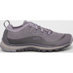 Keen - Buty. Fioletowe buty sportowe na co dzień damskie Keen, bez wzorów, z materiału, outdoorowe. W wyprzedaży za 289.90 zł.