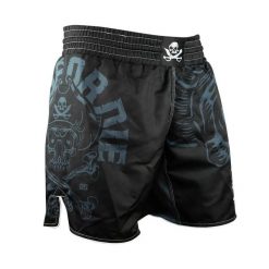Krótka MMA Pride or Die Pirate V2. Czarne szorty męskie PRIDE OR DIE, bez wzorów, sportowe. Za 213.50 zł.