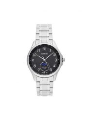 Casio Zegarek MTP-M110D-1AVER Srebrny. Szare, analogowe zegarki męskie Casio, srebrne. Za 649.00 zł.