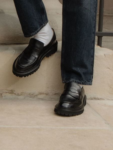 MELVIN & HAMILTON Skórzane mokasyny "Matteo 1" w kolorze czarnym rozmiar: 45. Czarne mokasyny męskie MELVIN & HAMILTON. Za 491.99 zł.