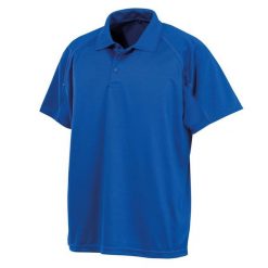 Męska Koszulka Polo Impact Performance Aircool. Fioletowe koszulki polo męskie SPIRO, m, bez wzorów, bez ramiączek. Za 57.99 zł.