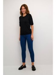 Kaffe Sweter w kolorze czarnym rozmiar: XXL. Czarne swetry klasyczne damskie Kaffe, xxl, bez kołnierzyka. Za 129.95 zł.