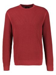Lerros Sweter w kolorze czerwonym rozmiar: XL. Czerwone swetry męskie Lerros, xl, bez wzorów, bez kołnierzyka. Za 179.95 zł.
