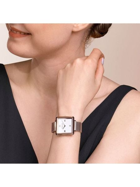 COEUR DE LION Zegarek kwarcowy w kolorze różowozłoto-białym rozmiar: onesize. Białe, analogowe zegarki damskie COEUR DE LION, ze stali. Za 448.99 zł.