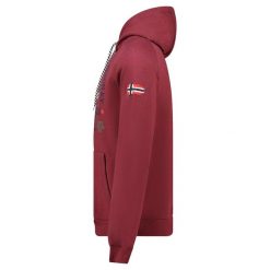 Geographical Norway GEXPE BURGUNDY DB MEN 100 — bordowa bluza męska z kapturem. Brązowe bluzy z kapturem męskie Geographical Norway, m, z bawełny. Za 149.00 zł.