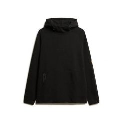 Luźna bluza z kapturem Superdry Tech Logo. Czarne bluzy z kapturem męskie Superdry., xl. Za 355.30 zł.