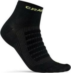 Skarpety Sportowe Craft Adv Dry Mid Czarny. Czarne skarpetki męskie Craft, bez wzorów, z materiału. Za 141.50 zł.
