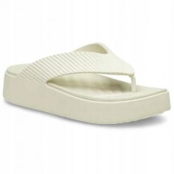 Japonki Dla Dorosłych Crocs Getaway Groove Platform Flip. Fioletowe klapki i japonki męskie Crocs, z materiału. Za 191.99 zł.