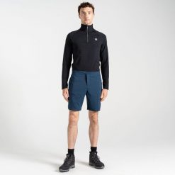 Spodenki sportowe męskie Dare2B Torrek. Niebieskie szorty męskie Dare 2b, m, z elastanu, trekkingowe. Za 92.00 zł.