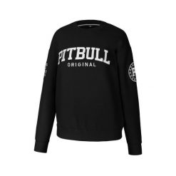 Bluza damska Pitbull z kapturem oversize Tyrian. Czarne bluzy sportowe damskie PITBULL, xl. W wyprzedaży za 169.00 zł.