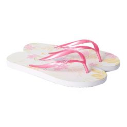 Japonki plażowe damskie Rip Curl Sun Dance 1000. Białe klapki damskie Rip Curl, bez wzorów, bez obcasa. Za 59.99 zł.