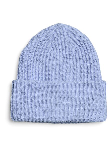 Pieces Czapka dzianinowa w kolorze błękitnym rozmiar: onesize. Niebieskie czapki zimowe damskie Pieces, z dzianiny. Za 50.12 zł.