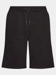 Richmond X Szorty sportowe Hanz UMP24136BE Czarny Regular Fit. Czarne szorty męskie RICHMOND X, m, z bawełny. Za 299.99 zł.