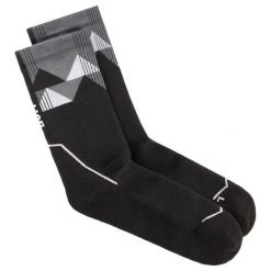 Skarpetki Buff THERMONET® CREW SOCKS TC. Czarne skarpetki damskie Buff, bez wzorów, z elastanu. Za 117.45 zł.