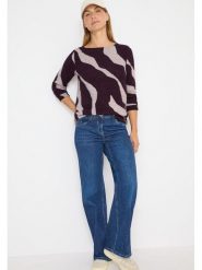 Cecil Sweter w kolorze fioletowym rozmiar: S. Różowe swetry klasyczne damskie Cecil, s, bez kołnierzyka. Za 152.62 zł.