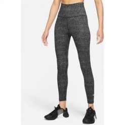 Spodnie sportowe damskie Nike One Df. Czarne spodnie dresowe damskie Nike, xs, z materiału. Za 292.90 zł.