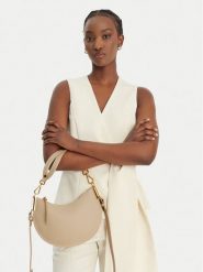 Coccinelle Torebka QKF Coccinellesunup E1 QKF 13 03 01 Beżowy. Brązowe torebki klasyczne damskie Coccinelle, bez wzorów, ze skóry, bez dodatków. Za 1,399.00 zł.