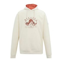 Bluza Z Kapturem Męska Z Górą Cline. Białe bluzy z kapturem męskie Regatta, l, z bawełny. Za 245.99 zł.