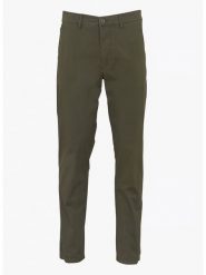 Pepe Jeans Spodnie chino "Poplin" w kolorze khaki rozmiar: W34. Brązowe spodnie materiałowe męskie Pepe Jeans, bez wzorów, z jeansu. Za 173.99 zł.