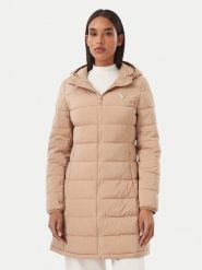 Guess Kurtka zimowa V4YL05 WF3X0 Beżowy ciemny Regular Fit. Brązowe kurtki damskie Guess, na zimę, xl, z aplikacjami, z syntetyku, bez kaptura. Za 694.99 zł.