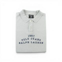 Second life - Koszulka polo męska Polo Ralph Lauren krótki rękaw - Stan dobry. Szare koszulki polo męskie Ralph Lauren, l, bez wzorów, z tkaniny, bez ramiączek. Za 106.46 zł.