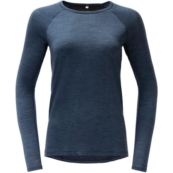 Bluza termoaktywna damska Devold Endurance Merino 130 Shirt. Niebieskie bluzy bez kaptura damskie Devold, m, z materiału. Za 357.49 zł.