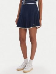 Guess Spódnica mini V6RD07 Z4652 Granatowy Regular Fit. Niebieskie spódniczki damskie Guess, xs, z aplikacjami, z syntetyku, mini. Za 299.99 zł.