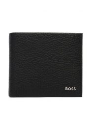 BOSS Portfel New Crosstown 50529513 Czarny. Czarne portfele męskie Boss, bez wzorów, ze skóry. Za 492.99 zł.
