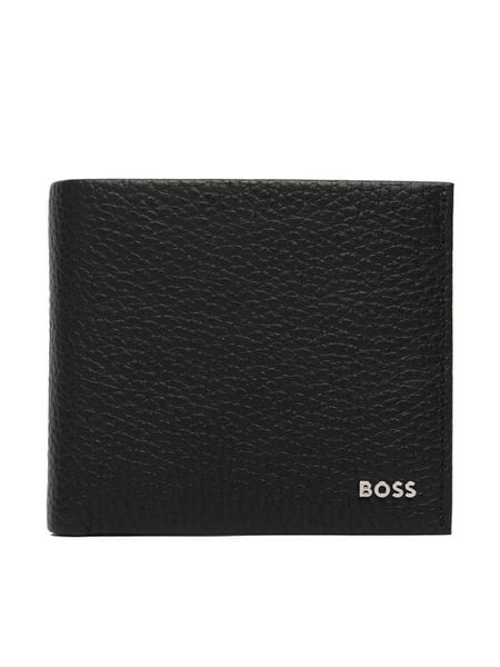 BOSS Portfel New Crosstown 50529513 Czarny. Czarne portfele męskie Boss, bez wzorów, ze skóry. Za 492.99 zł.