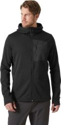Bluza z kapturem Helly Hansen Versalite Fleece. Czarne bluzy z kapturem męskie Helly Hansen, l, z elastanu. Za 439.00 zł.