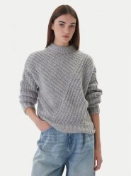 Mustang Sweter Erin 1016786 Szary Relaxed Fit. Szare swetry klasyczne damskie Mustang, xs, z syntetyku, bez kołnierzyka. Za 349.99 zł.
