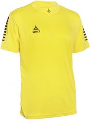 Koszulka piłkarska poliestrowa męska Select PISA żółta. Niebieskie t-shirty sportowe męskie Select, m, z materiału, bez ramiączek, do piłki nożnej. Za 101.60 zł.