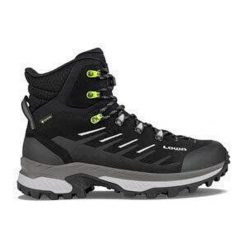 Buty trekkingowe męskie Lowa Randir Mid Gtx. Czarne buty trekkingowe męskie Lowa, z materiału, za kostkę, bez zapięcia. Za 1,267.00 zł.