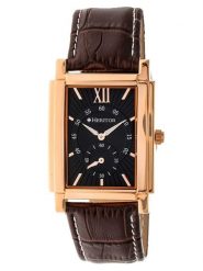 Heritor Zegarek automatyczny "Frederick" w kolorze różowozłoto-ciemnobrązowym rozmiar: onesize. Czarne, analogowe zegarki męskie Heritor, ze stali. Za 543.99 zł.