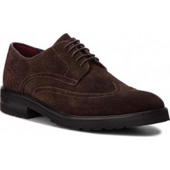 Półbuty JOOP! - Kleitos 4140004170 Dark Brown 702. Brązowe półbuty męskie Joop!, z materiału, bez zapięcia. W wyprzedaży za 419.00 zł.
