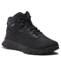 Trapery Timberland. Czarne buty zimowe męskie Timberland, z gore-texu, bez zapięcia. Za 629.99 zł.