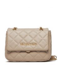 Valentino Torebka Ocarina VBS3KK05R Écru. Białe torebki klasyczne damskie Valentino, bez wzorów, ze skóry, bez dodatków. Za 279.99 zł.