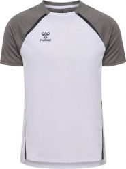 Koszulka Hummel Lead 2.0. Białe t-shirty sportowe męskie HUMMEL, s, z jersey, bez ramiączek, do piłki nożnej. Za 219.50 zł.
