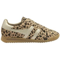 Damskie zamszowe buty sportowe Gola Torpedo Safari. Brązowe buty sportowe na co dzień damskie Gola, bez wzorów, z gumy. Za 511.00 zł.