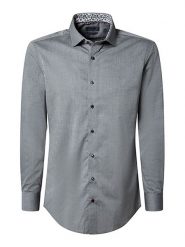 Pierre Cardin Koszula w kolorze szarym rozmiar: 41. Szare koszule męskie Pierre Cardin, bez wzorów, z bawełny, bez kołnierzyka, bez ramiączek. Za 134.95 zł.