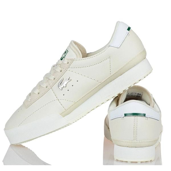 Buty Sportowe Damskie Lacoste Aura 126 2 Sfa. Białe buty sportowe na co dzień damskie Lacoste, bez wzorów, z gumy, trekkingowe. Za 440.00 zł.