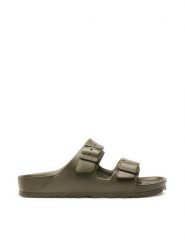 Birkenstock Klapki Arizona Eva 1019152 Zielony. Zielone klapki damskie Birkenstock, bez wzorów, z tworzywa sztucznego, bez obcasa. Za 189.99 zł.