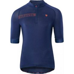 Koszulka sportowa męska Radvik ALPHA GTS. Niebieskie t-shirty sportowe męskie RADVIK, m, bez ramiączek, rowerowe. W wyprzedaży za 108.55 zł.