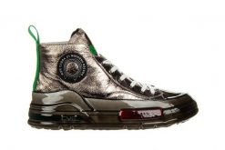 Trampki John Doubare CC2828 Silver 104216, Srebrny, Skóra naturalna - 44. Szare trampki i tenisówki męskie John Doubare, bez wzorów, z gumy, bez zapięcia. W wyprzedaży za 599.99 zł.