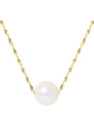 Pearl Addict Złoty naszyjnik z perłą - dł. 42 cm rozmiar: onesize. Białe naszyjniki damskie Pearl Addict, złote. Za 920.45 zł.